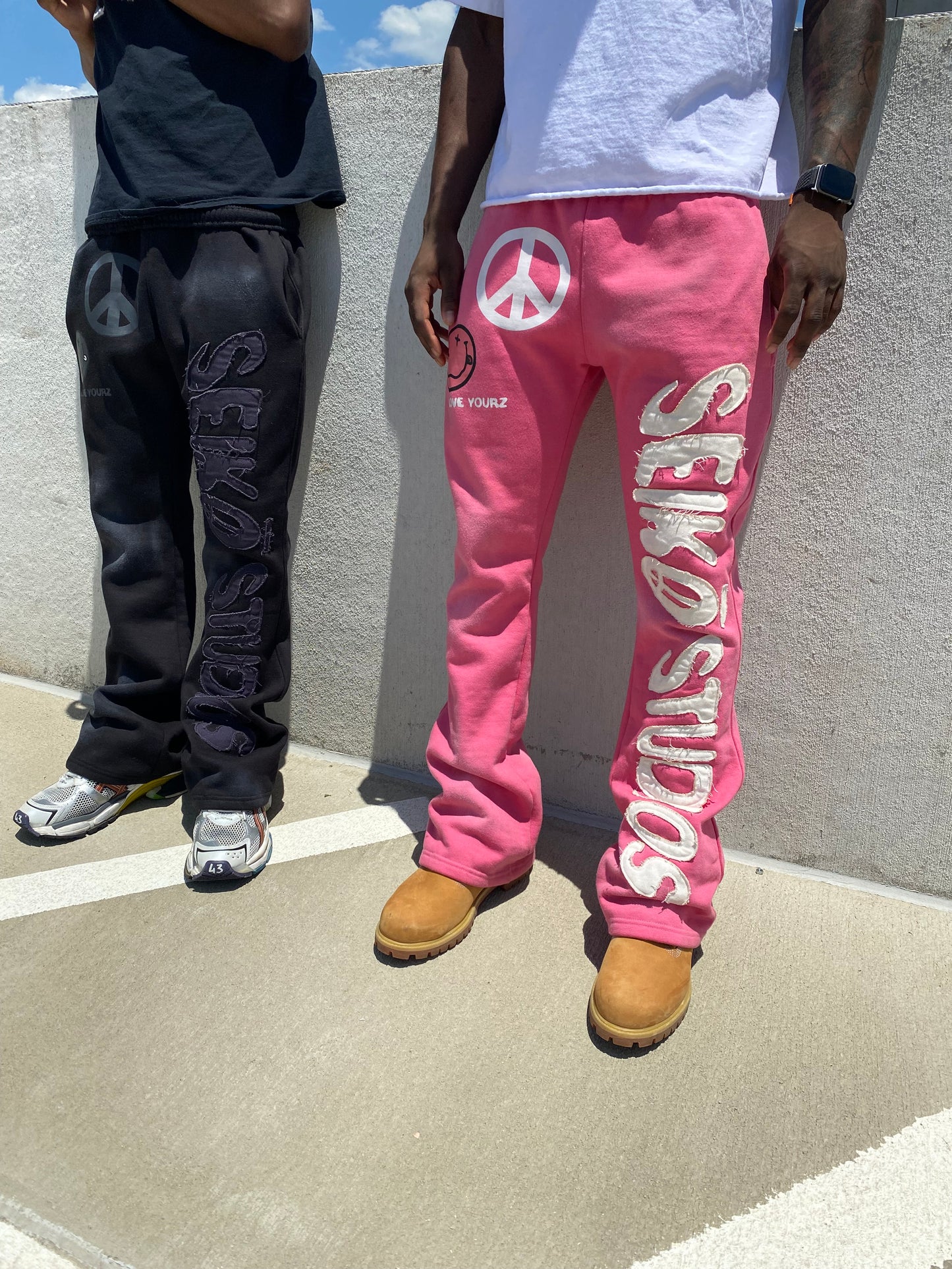 Seiko Studios Sweatpants- Pink